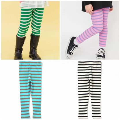 日本童裝 BREEZE 羅紋打底褲 90-140cm 女童款 冬季 PANTS