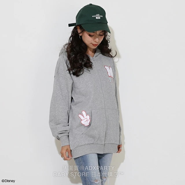 Japanese BDL x Disney Parent-Child Printed Sweatshirt Jacket (S-XL) Adult Fall Outerwear 