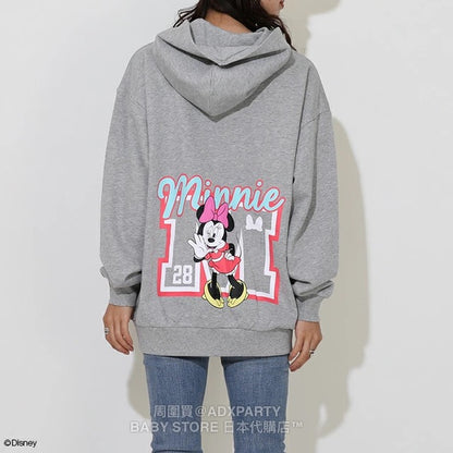 Japanese BDL x Disney Parent-Child Printed Sweatshirt Jacket (S-XL) Adult Fall Outerwear 
