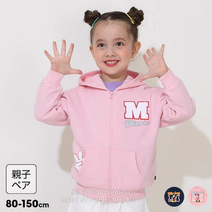 Japanese BDL x Disney Parent-Child Printed Sweatshirt Jacket 80-150cm Boys/Girls Fall Outerwear 