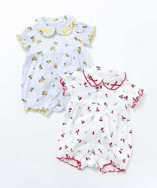 日本童裝 apres les cours 連衣 60-80cm 女童款 初生嬰兒 夏季 Jumpsuit