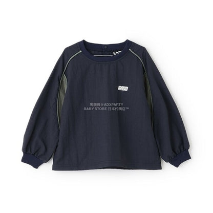 日本童裝 b・R# 拼色袖上衣 110-150cm 男童款 冬季 TOPS