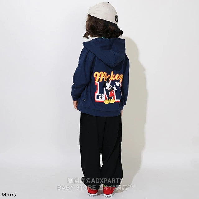 Japanese BDL x Disney Parent-Child Printed Sweatshirt Jacket 80-150cm Boys/Girls Fall Outerwear 