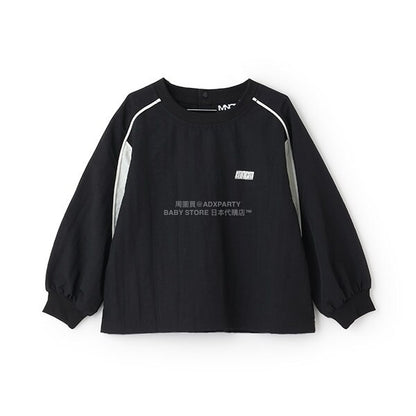 日本童裝 b・R# 拼色袖上衣 110-150cm 男童款 冬季 TOPS