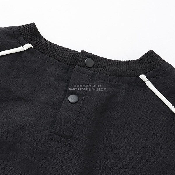 日本童裝 b・R# 拼色袖上衣 110-150cm 男童款 冬季 TOPS