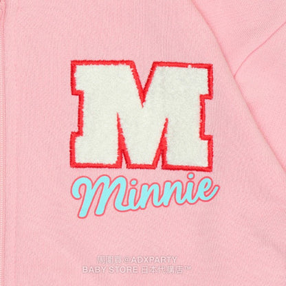 Japanese BDL x Disney Parent-Child Printed Sweatshirt Jacket 80-150cm Boys/Girls Fall Outerwear 