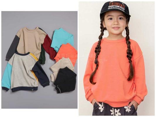 日本童裝 BREEZE 前後兩著 衛衣 80-140cm 男童款/女童款 冬季 TOPS