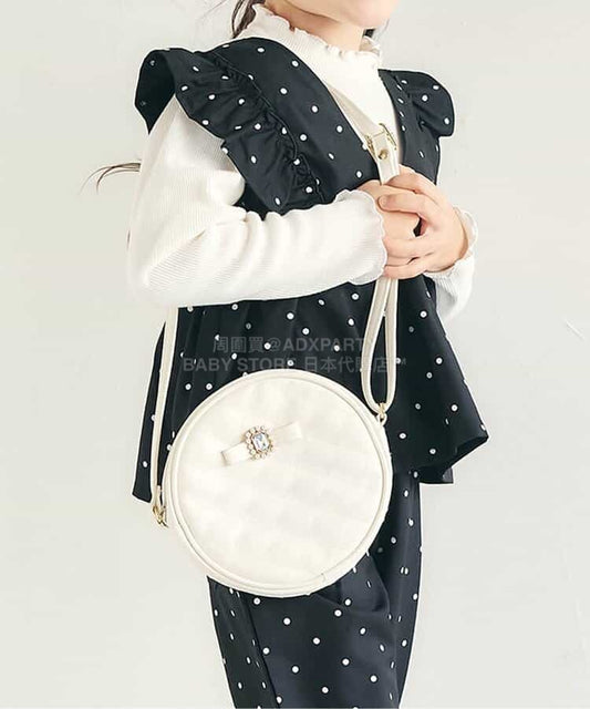 日本直送 apres les cours 絲帶寶石絎縫斜孭袋 包系列 其他品牌