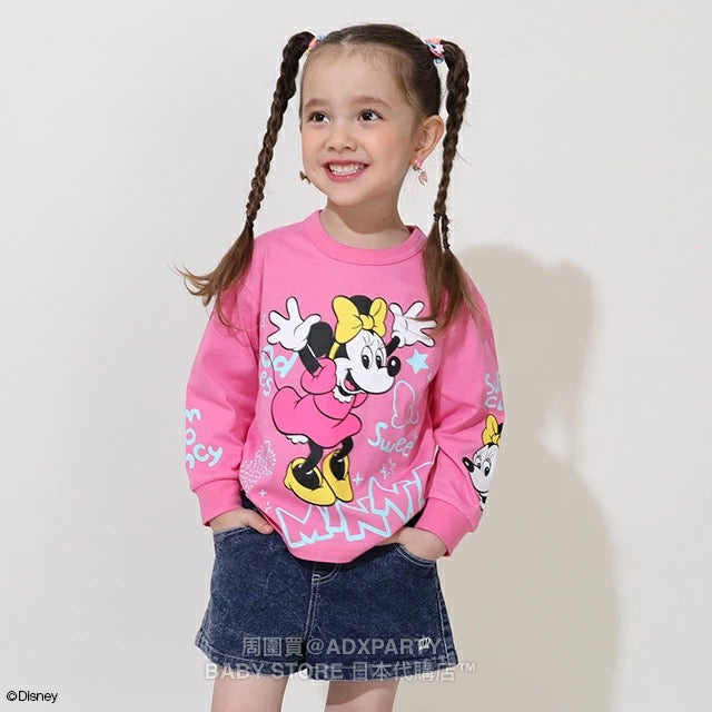 Japanese BDL x Disney Print Tops (80-140cm) for Boys and Girls (Autumn) 