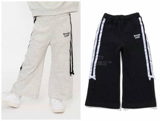 日本童裝 BREEZE 緞帶喇叭褲 90-140cm 女童款 冬季 PANTS