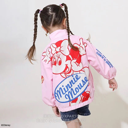 Japanese BDL x Disney Waterproof Series Windbreaker (90-140cm) for Boys and Girls Fall OUTERWEAR BDL Fitted 
