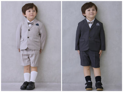 日本童裝 pe#main 西裝兩件套裝 90-130cm 男童款 冬季 OUTERWEAR 面試/宴會/表演