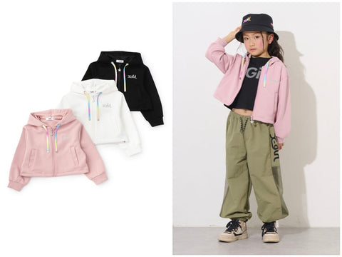 日本童裝 X-girl Stages 短外套 80-140cm 女童款 春季 OUTERWEAR