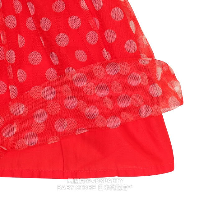Japanese BDL x Disney Denim Mesh Dress (80-140cm) for Girls (Autumn) 