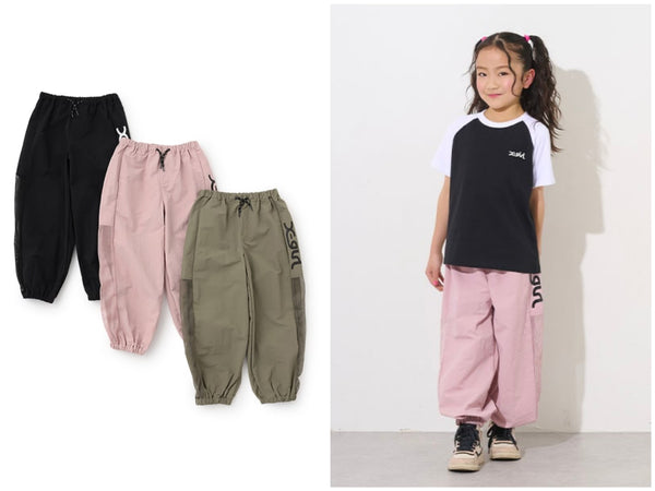 日本童裝 X-girl Stages 防水防污 工裝褲 90-140cm 女童款 春季 PANTS