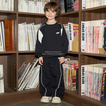 日本童裝 b・R# 運動長褲 110-150cm 男童款 冬季 TOPS