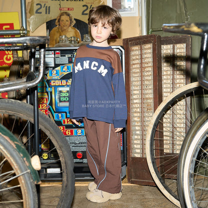 日本童裝 b・R# 運動長褲 110-150cm 男童款 冬季 TOPS