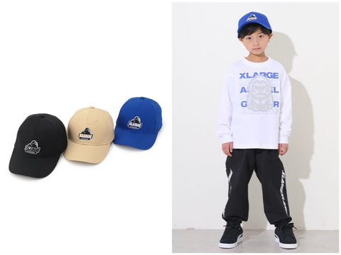 日本直送  XLARGE KIDS Cap帽 48-56cm 帽系列