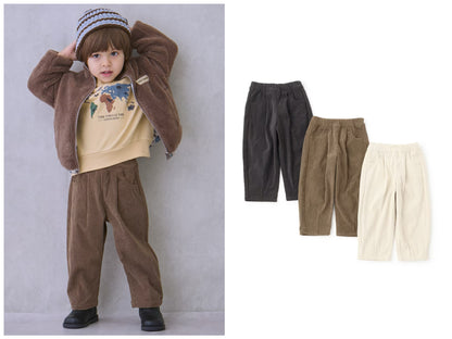 日本童裝 pe#main 燈花絨長褲 80-130cm 男童款 冬季 PANTS