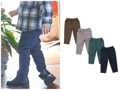 日本童裝 pe#main 抓毛休閒長褲 80-130cm 男童款 冬季 PANTS