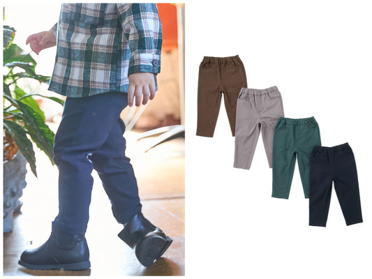 日本童裝 pe#main 抓毛休閒長褲 80-130cm 男童款 冬季 PANTS