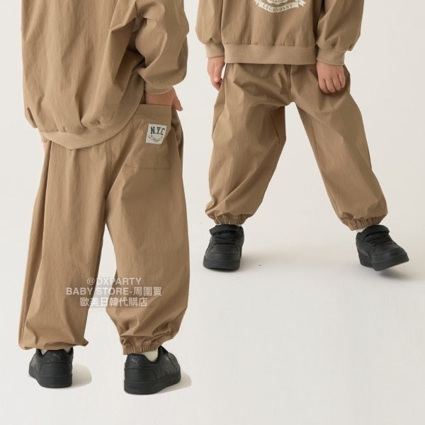 日本童裝 b・R# 尼龍街頭風運動褲 100-150cm 男童款/女童款 秋季 PANTS