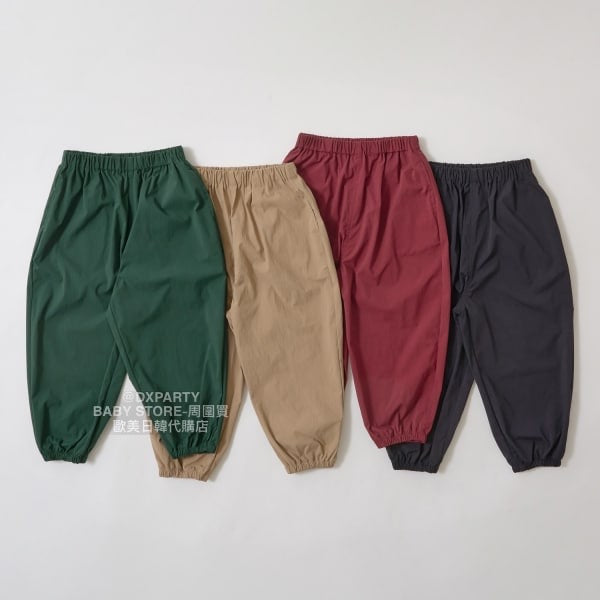 日本童裝 b・R# 尼龍街頭風運動褲 100-150cm 男童款/女童款 秋季 PANTS