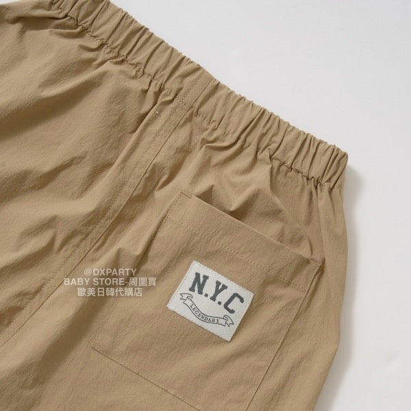 日本童裝 b・R# 尼龍街頭風運動褲 100-150cm 男童款/女童款 秋季 PANTS