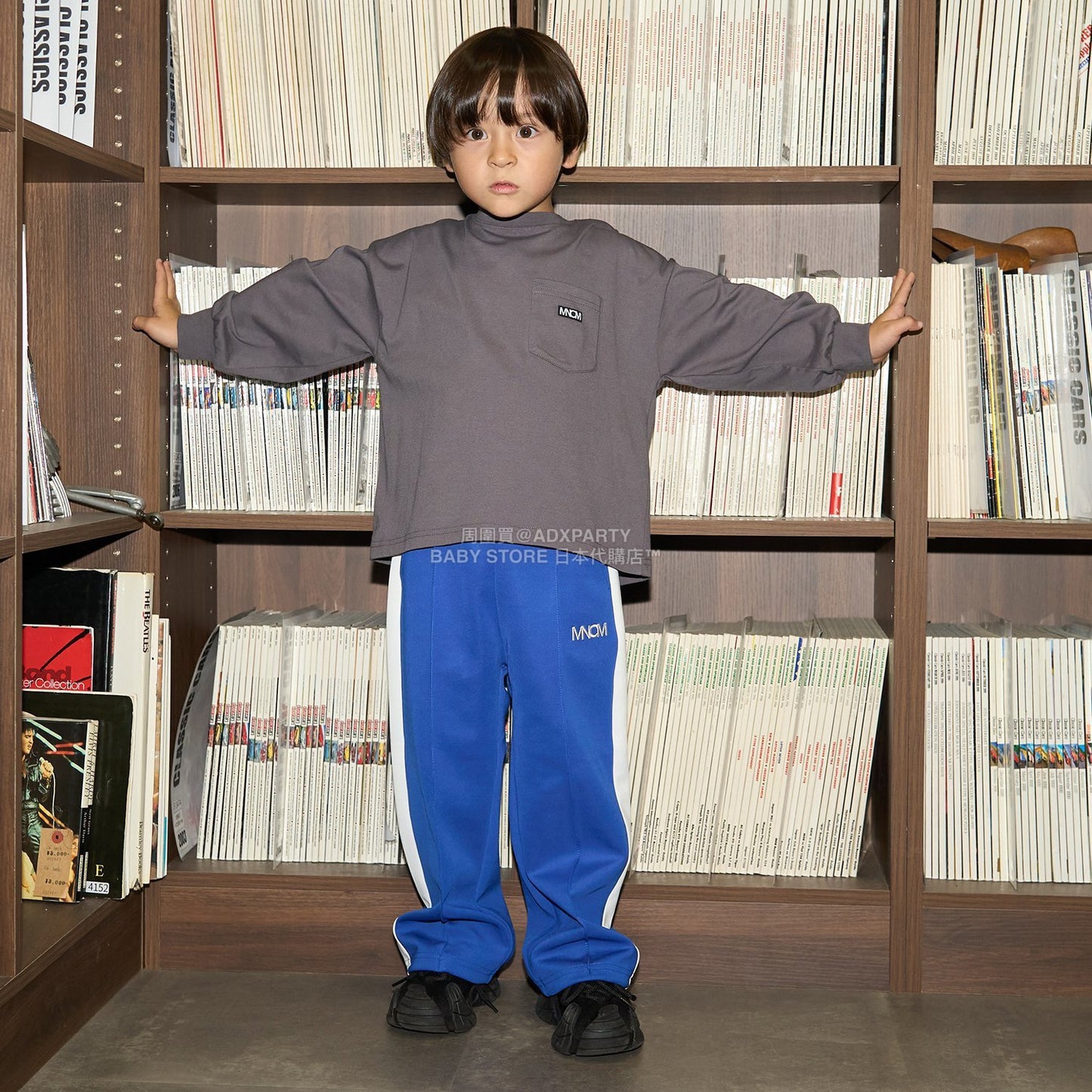 日本童裝 b・R# 運動長褲 110-150cm 男童款 冬季 PANTS