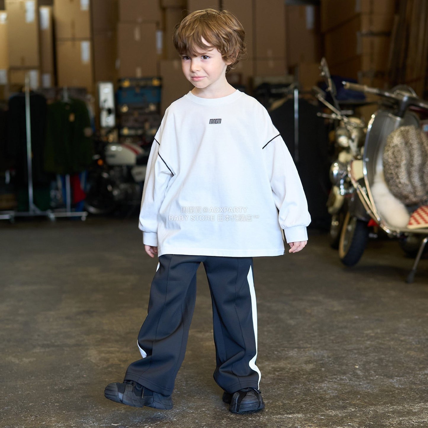 日本童裝 b・R# 運動長褲 110-150cm 男童款 冬季 PANTS