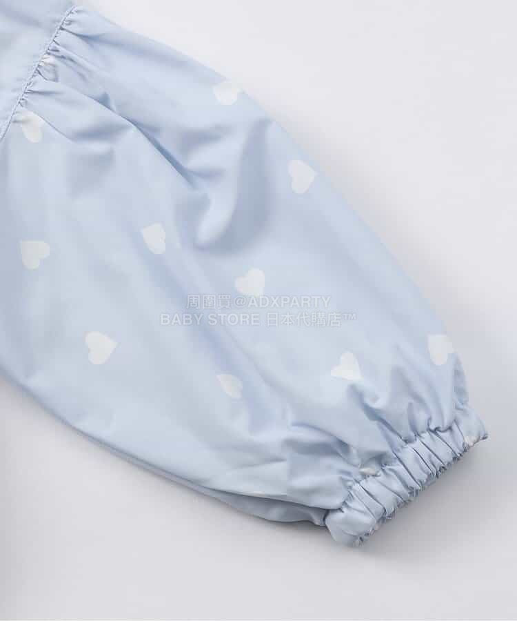 日本童裝 apres les cours 防水系列 拼紗裙邊風褸 80-140cm 女童款 夏季 OUTERWEAR