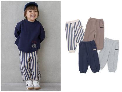 日本童裝 pe#main 抓毛運動褲 80-130cm 男童款 冬季 PANTS