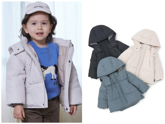 日本童裝 pe#main 防水系列 羽絨外套 80-130cm 男童款 冬季 (適合寒冷天氣、溫度低天氣及落雪）OUTERWEAR 