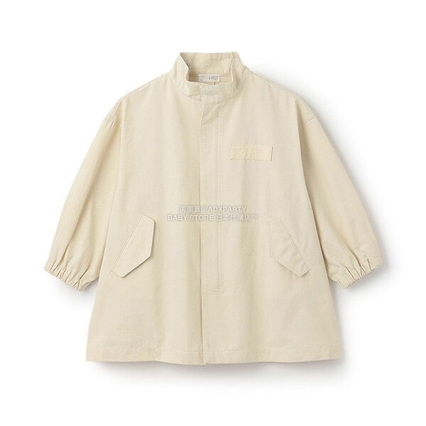 日本童裝 b・R# 中長版摩登大褸 100-150cm 男童款 冬季 (適合初秋、香港平均溫度、寒冷天氣）OUTERWEAR