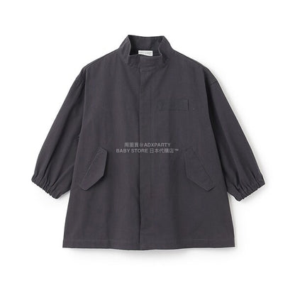 日本童裝 b・R# 中長版摩登大褸 100-150cm 男童款 冬季 (適合初秋、香港平均溫度、寒冷天氣）OUTERWEAR