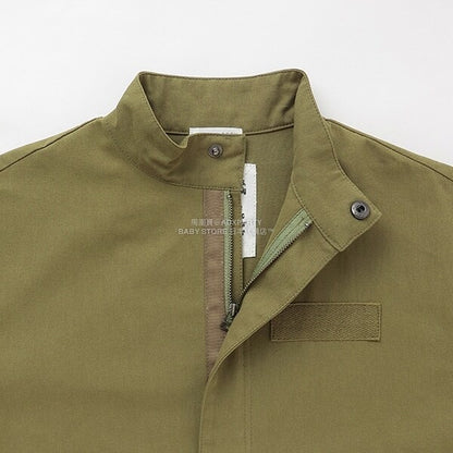 日本童裝 b・R# 中長版摩登大褸 100-150cm 男童款 冬季 (適合初秋、香港平均溫度、寒冷天氣）OUTERWEAR