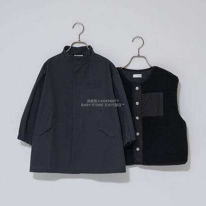 日本童裝 b・R# 中長版摩登大褸 100-150cm 男童款 冬季 (適合初秋、香港平均溫度、寒冷天氣）OUTERWEAR