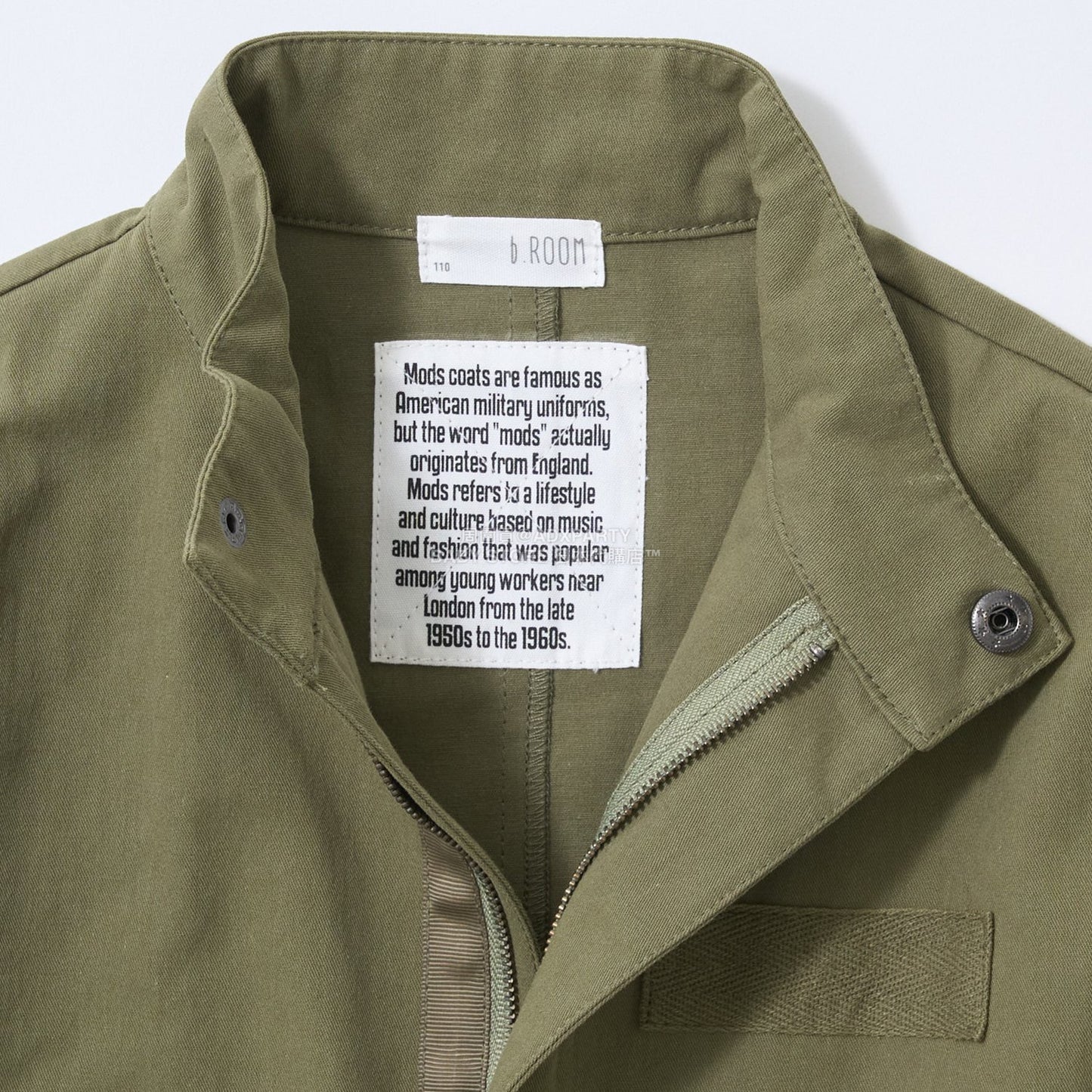 日本童裝 b・R# 中長版摩登大褸 100-150cm 男童款 冬季 (適合初秋、香港平均溫度、寒冷天氣）OUTERWEAR