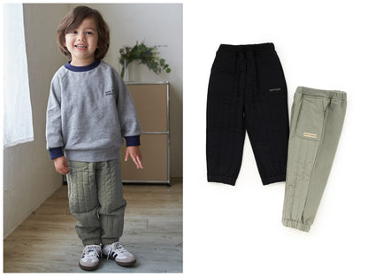 日本童裝 pe#main 絎縫保暖長褲 90-130cm 男童款 冬季 PANTS