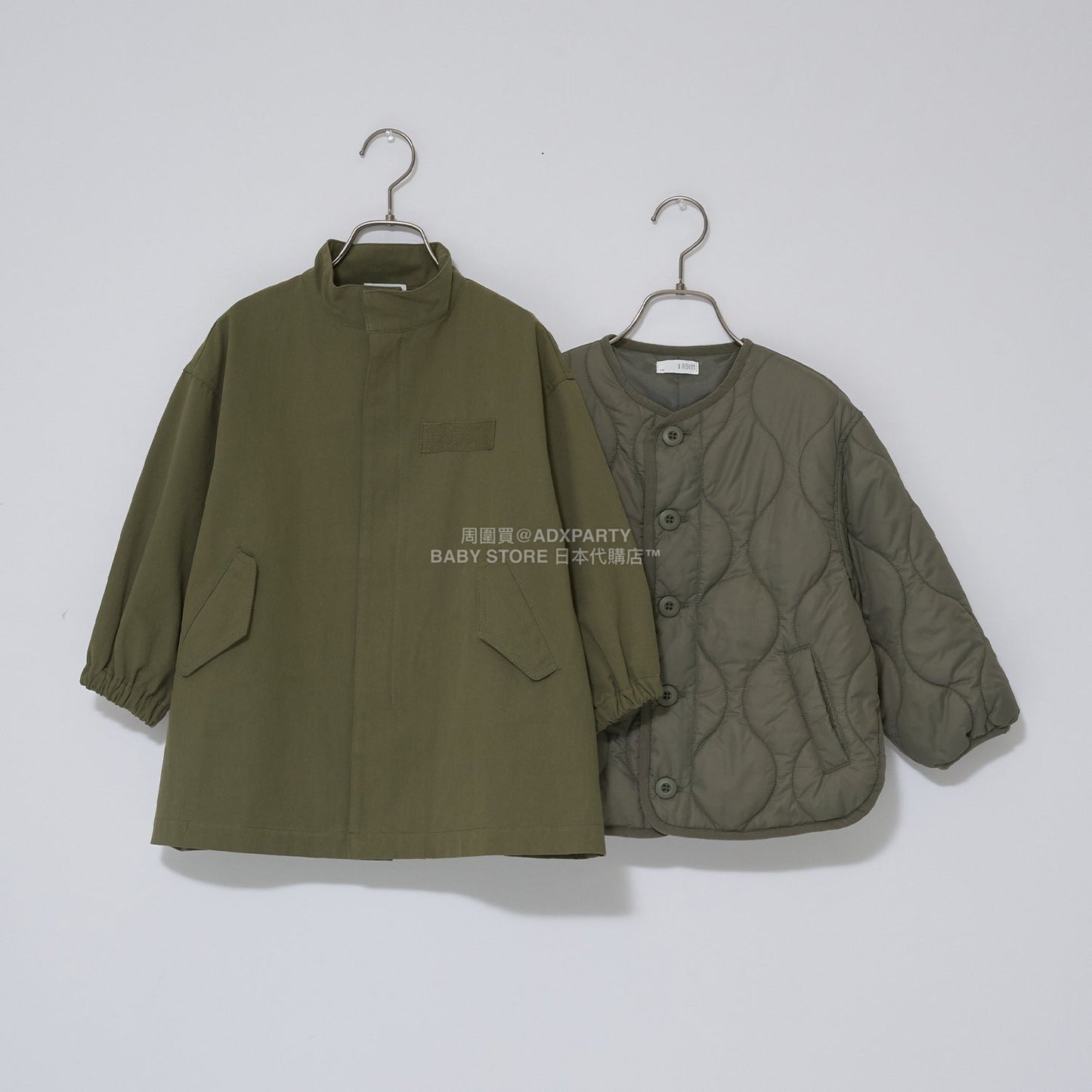 日本童裝 b・R# 夾棉外套或內搭 100-150cm 男童款 冬季 (適合初秋、香港平均溫度、寒冷天氣、溫度低天氣）OUTERWEAR