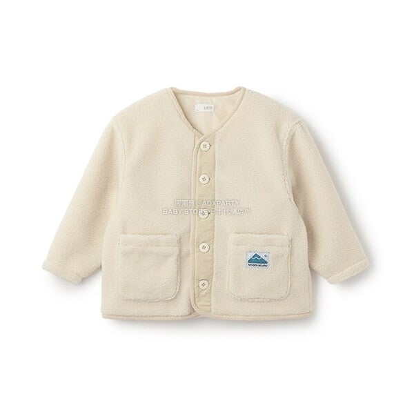 日本童裝 b・R# 抓毛口袋外套 100-150cm 男童款 冬季 (適合初秋、香港平均溫度、寒冷天氣）OUTERWEAR