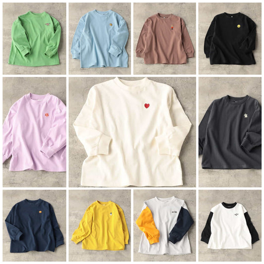 日本童裝 BREEZE 刺繡長袖上衣 90-150cm 男童款/女童款 秋季 TOPS