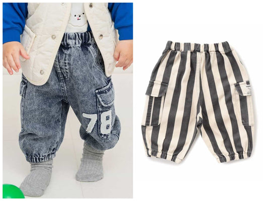 日本童裝 BREEZE 工裝短褲 70-80cm 男童款 初生嬰兒 秋季 PANTS