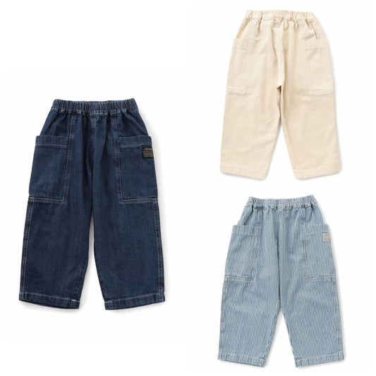 日本童裝 BREEZE 側袋休閒褲 80-140cm 男童款 秋季 PANTS