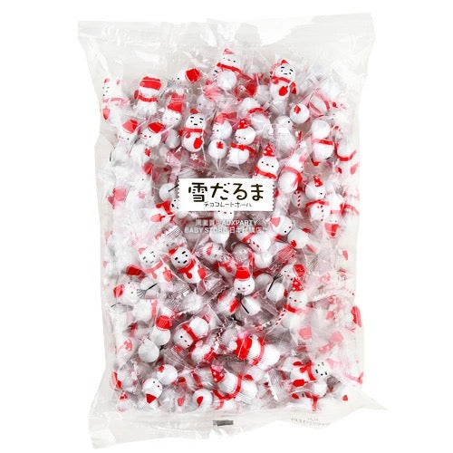 日本直送 雪人朱古力球 500g Christmas 聖誕快樂特輯 聖誕限定零食