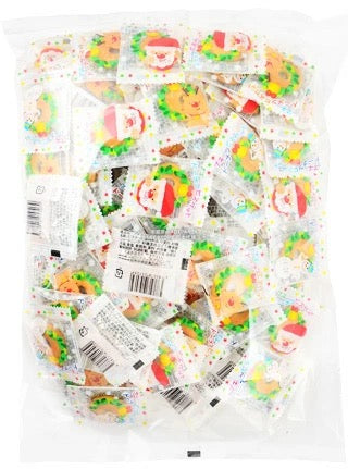 日本直送 聖誕甜甜圈餅乾 100個 Christmas 聖誕快樂特輯 聖誕限定零食