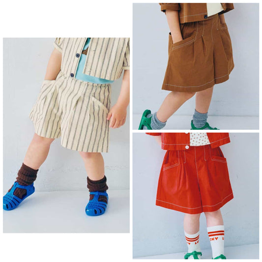 日本童裝 p.premier 休閒短褲 80-140cm 男童款/女童款 夏季  PANTS