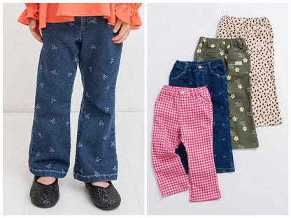 日本童裝 BREEZE 喇叭褲 80-140cm 女童款 秋季 PANTS