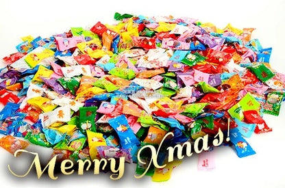 日本直送 聖誕糖果 500g（約200個裝入） Christmas 聖誕快樂特輯 聖誕限定零食