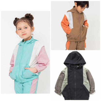 日本童裝 BREEZE 連帽運動風褸 90-150cm 男童款/女童款 秋季 OUTERWEAR